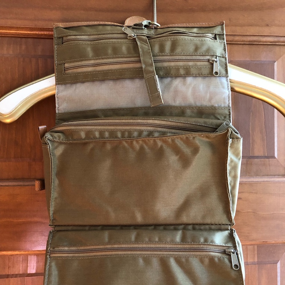 Vintage Hartmann Hanging Toiletry Bag - Consists of Leather & Nylon - Picture 13 of 13